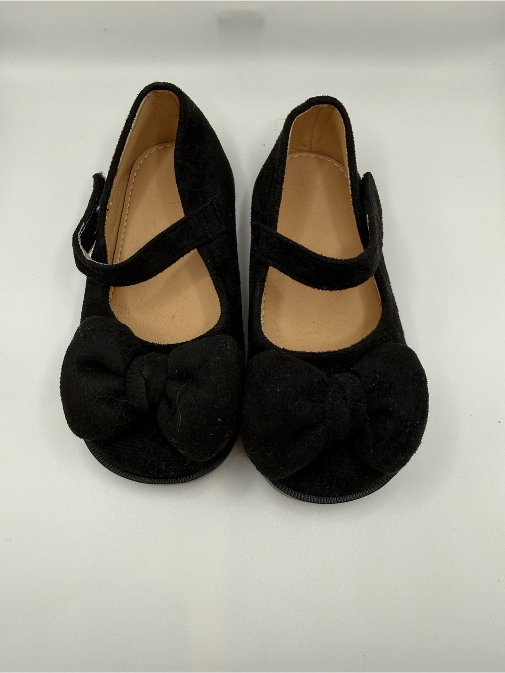 Girls Black Bow Mary Jane Kids Shoes